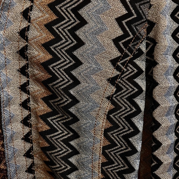 Missoni Multicolor Metallic Slim Fit Long Sleeve Size 42 - Picture 5 of 17